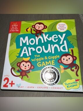 Monkey Around Wiggle & Giggle Game - Green